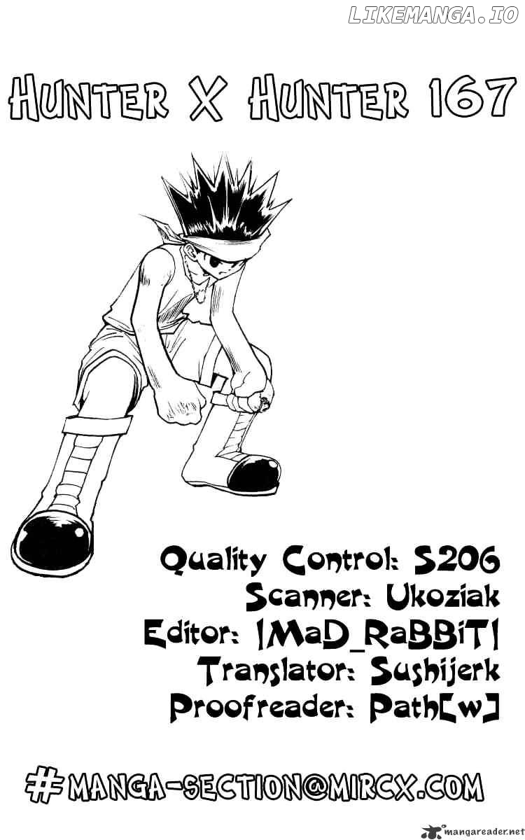 Hunter x Hunter, Chapter 167 image 15